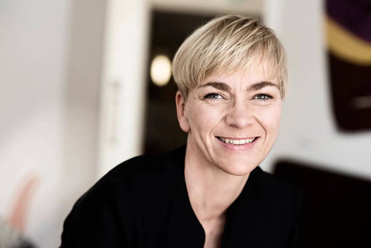 Christine Buhl Andersen boede, indtil hun var syv år, blandt kunstnere i Holckenhus lige over for Glyptoteket, hvor hun de sidste tre år har været direktør. Foto: Les Kaner/Ritzau Scanpix