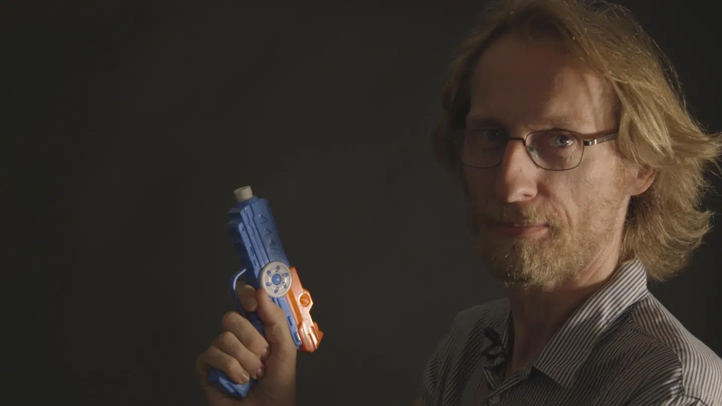 Weekendavisens boganmelder Lars Bukdahl er vært for podcasten »Bukdahls Klubhus«. Foto: Birgit Nissen Pedersen