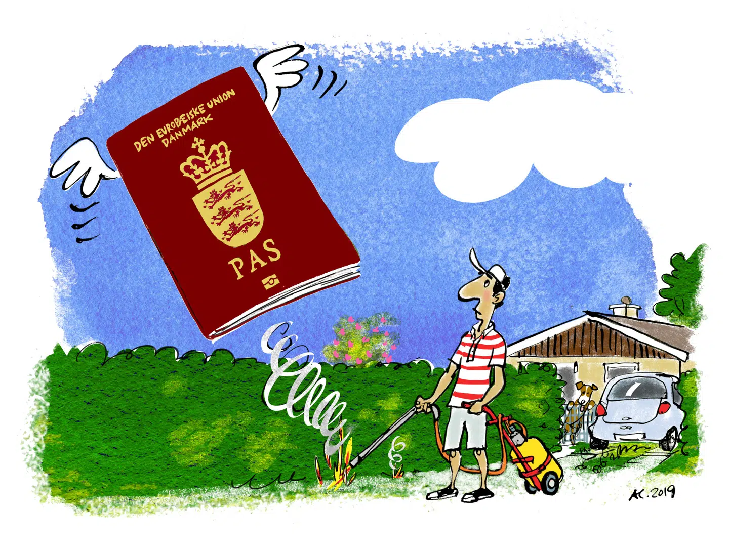 Enhver britisk statsborger i et EU-land eller EU-borger i Storbritannien må kunne identificere sig med de følelser, som nagede Stefan Zweig og til sidst kostede ham hans liv. Foto: Anette Carlsen