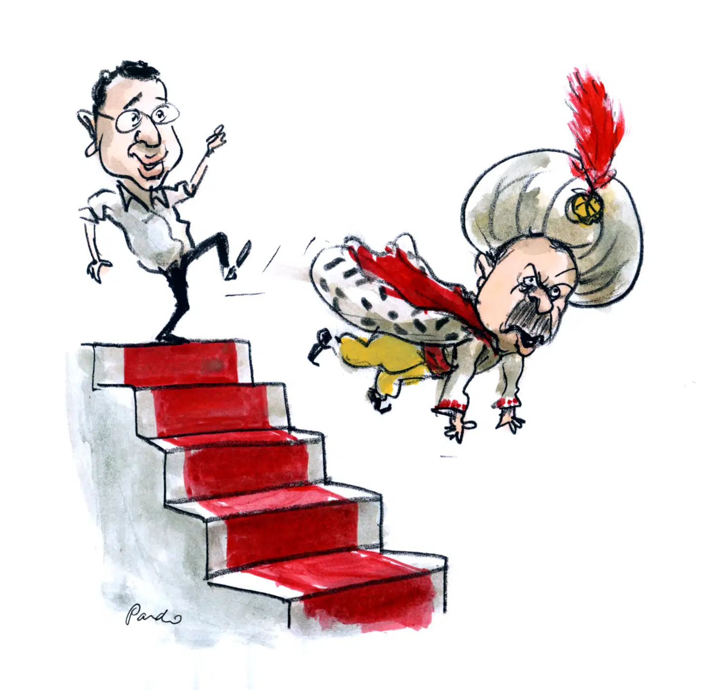 Erdogan er nu helt alene. Det er på tide at støtte oppositionens nye uafhængighedskrig. Illustration: Charlotte Pardi