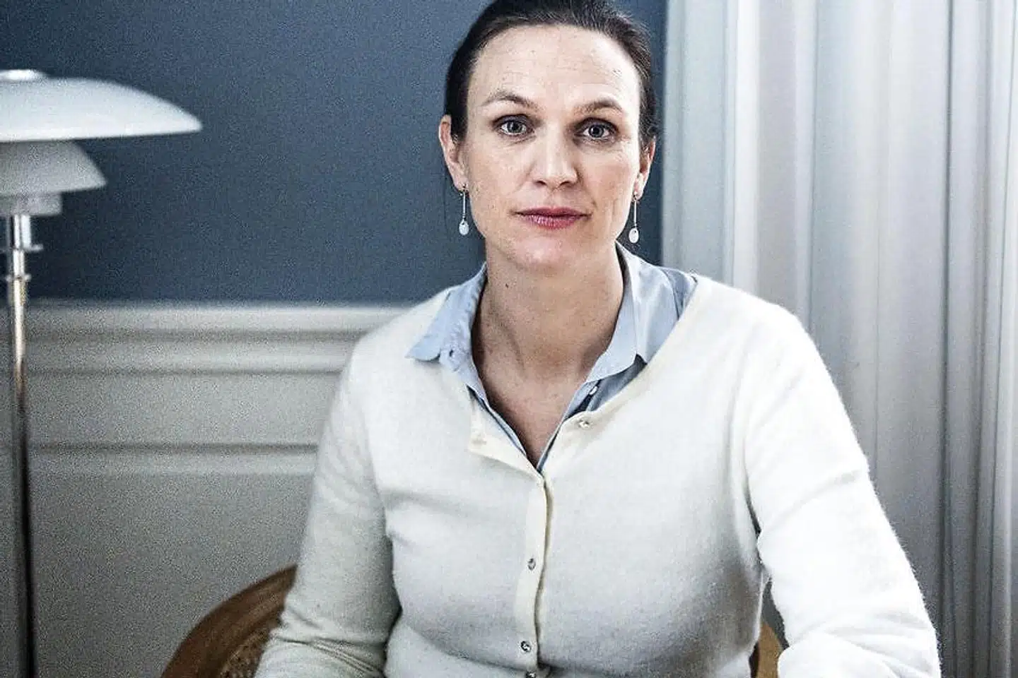 Merete Riisager fotograferet i Undervisningsministeriet i december 2016. Foto: Emil Hougaard