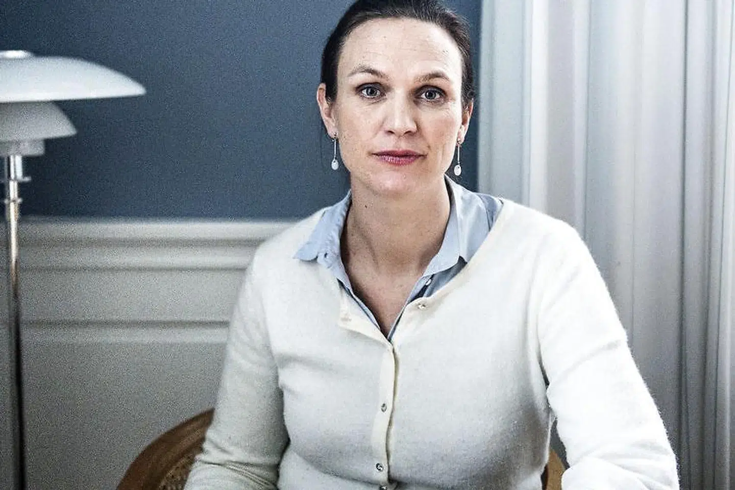 Merete Riisager fotograferet i Undervisningsministeriet i december 2016. Foto: Emil Hougaard