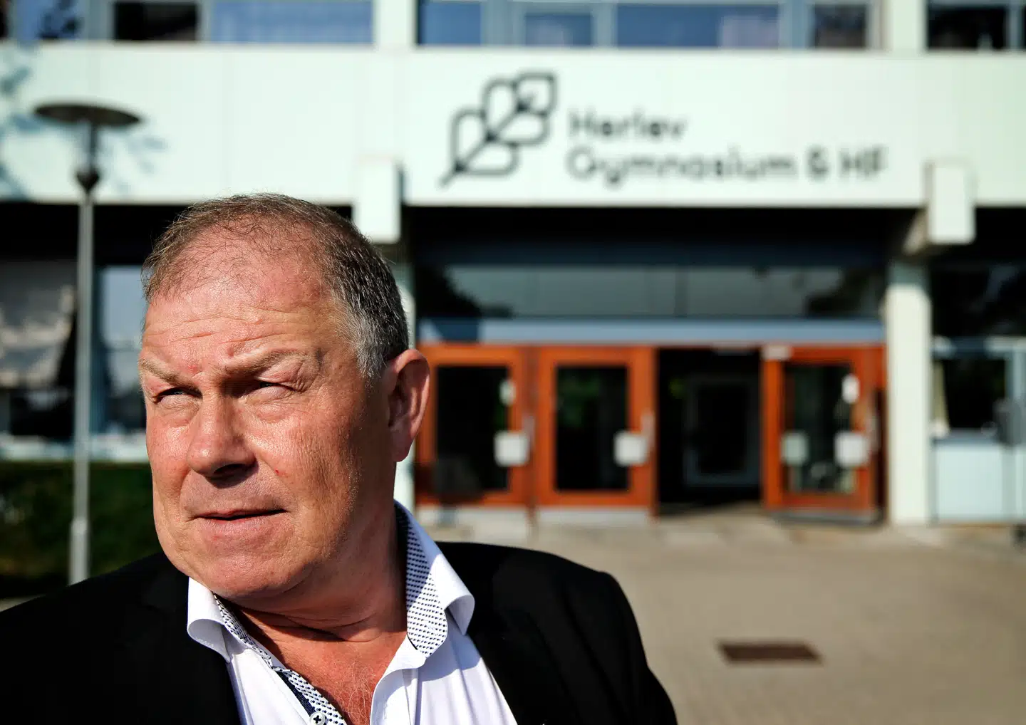 »Det kan ikke være rigtigt, at bidraget til integrationen skal udføres af ganske få skoler, mens andre slet ikke tager del i arbejdet,« siger Jan Vistisen, rektor på Herlev Gymnasium & HF. Foto: Jens Dresling/Ritzau Scanpix