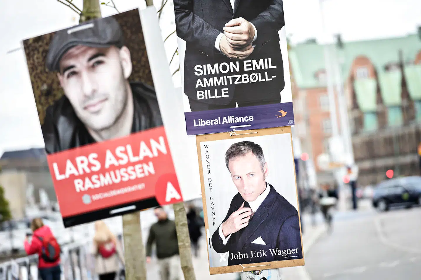 »Revolutionen blev i Danmark ikke aflyst på grund af regnvejr, som vi ellers har sagt til os selv i over 100 år. Nej, den blev aflyst, fordi vi gik til valg.« Foto: Philip Davali/Ritzau Scanpix