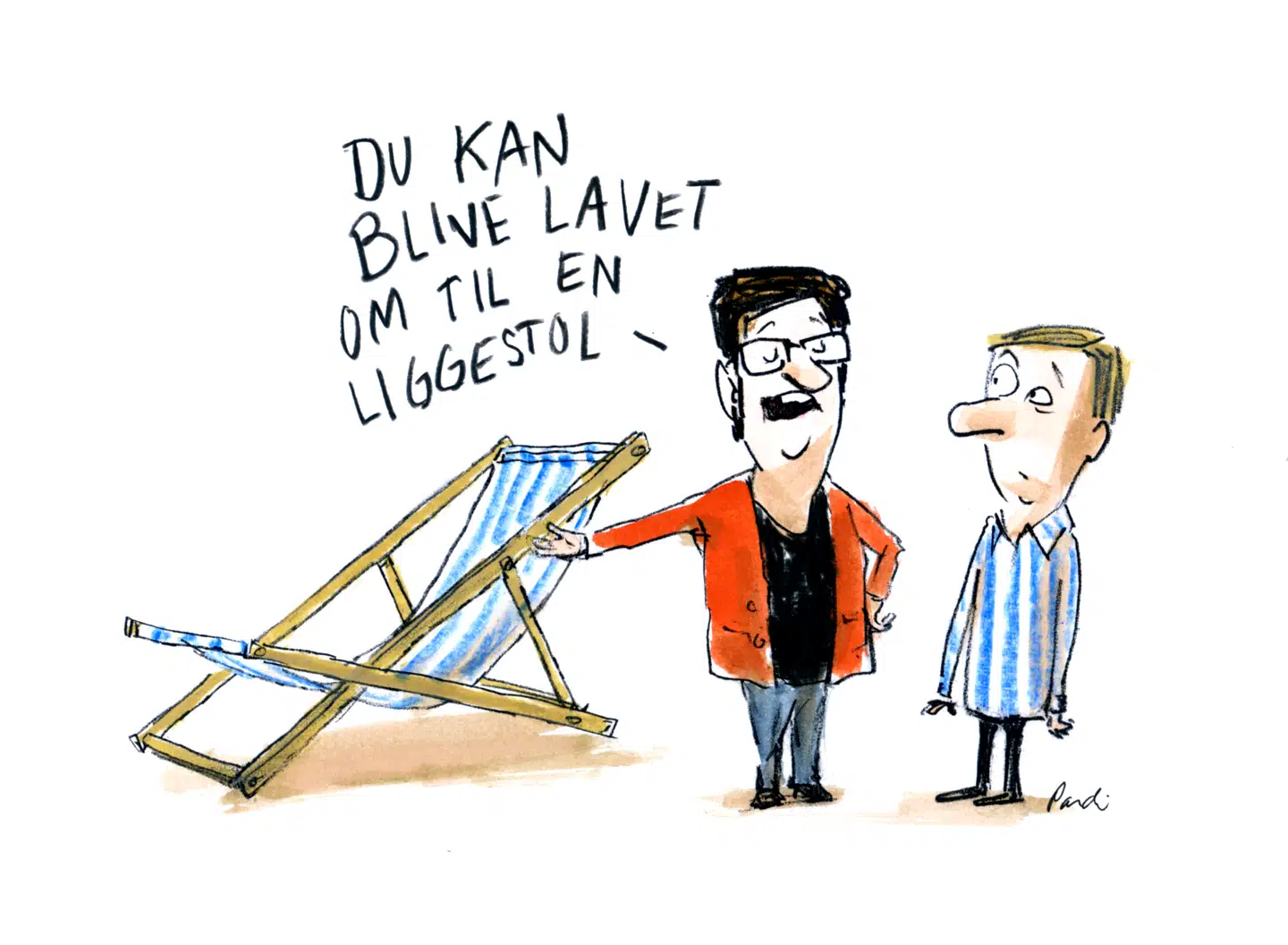 Vores kommentatorer og deres trosfæller gør sig til talsmænd for en biologisk reduktionisme, hvis forsimplede kønsforståelse kan læses i Det Gamle Testamente. Illustration: Charlotte Pardi