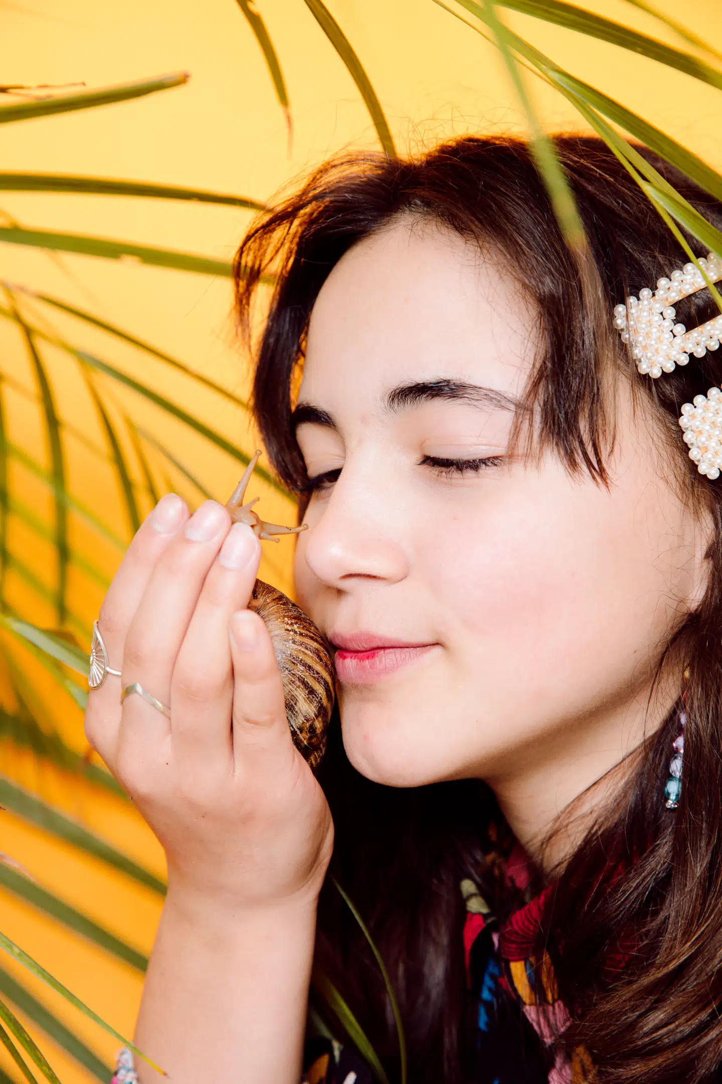 Emmelis snegle er stadig små og endnu ikke fuldvoksne. De kan blive 30 centimeter lange. fotos: Daniel Hjort