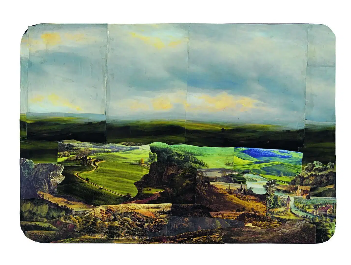 Fra Babenhausen til Leuchtenstein, découpage af Hendes Majestæt Dronningen. Pressefoto: Rungstedlund