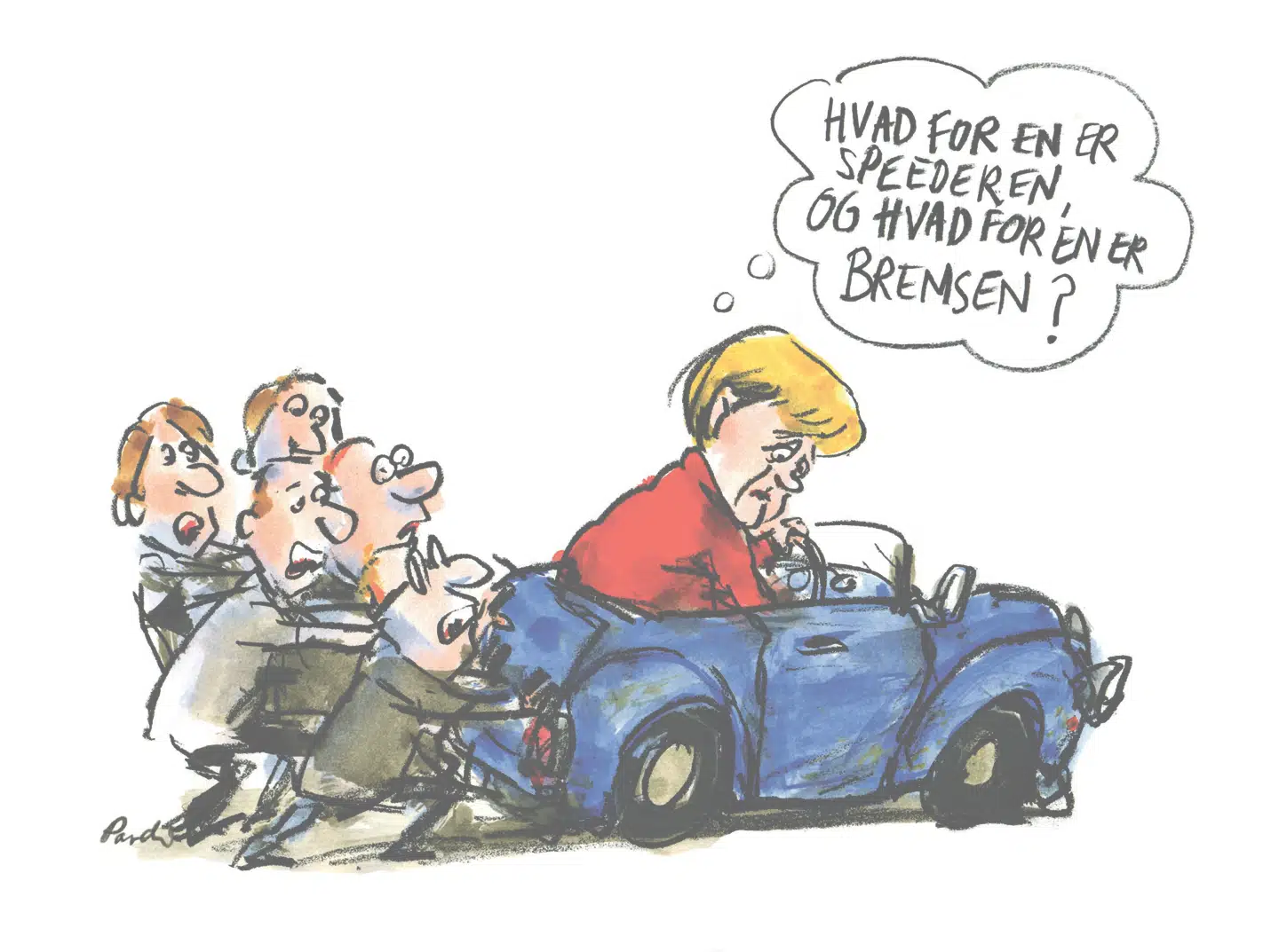 Havde man ført en normal, efterspørgselsstimulerende keynesiansk politik efter krisen, havde vi haft større indkomststigninger til almindelige mennesker. ILLUSTRATION: CHARLOTTE PARDI