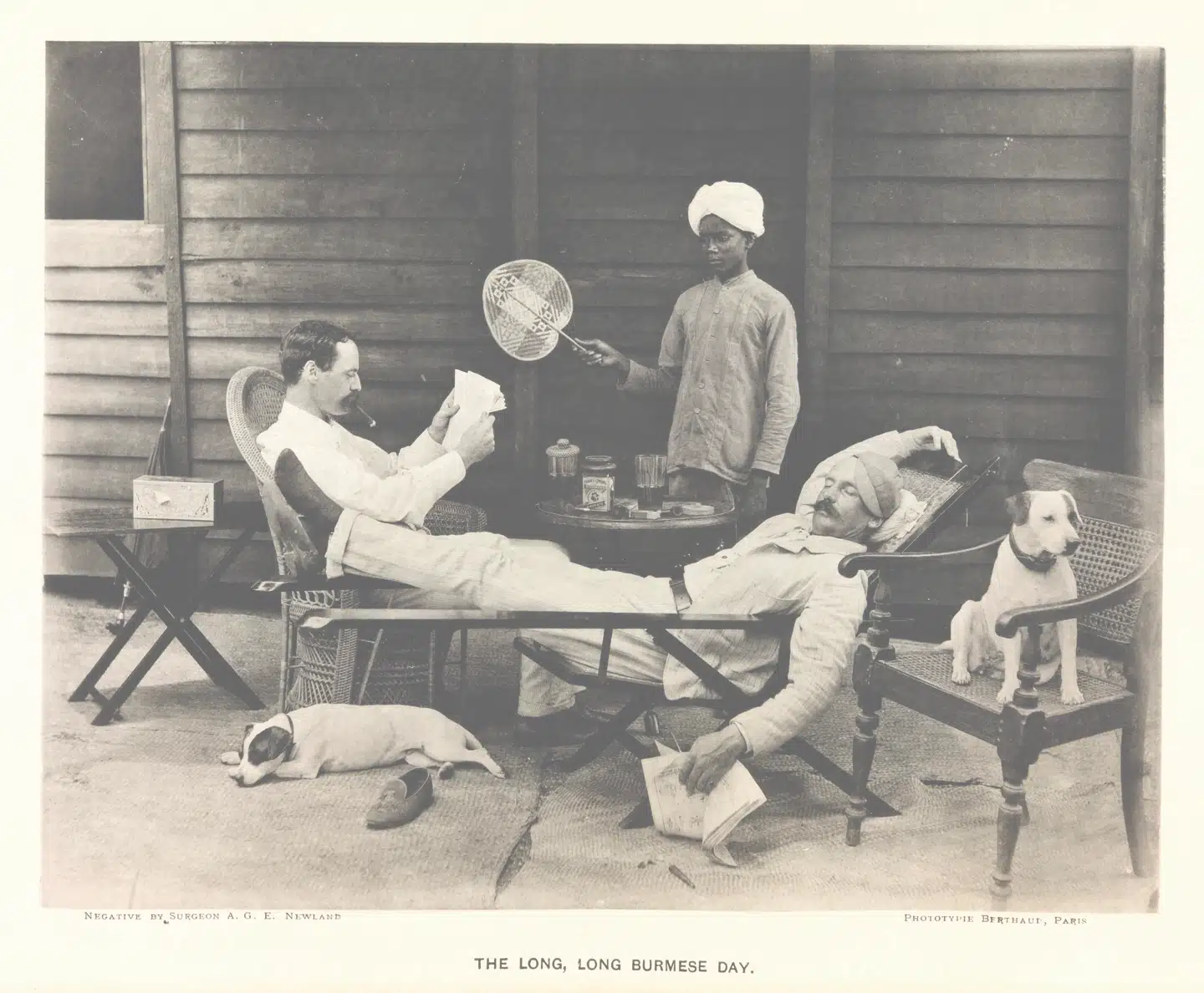 Fotografi fra serien »A Subaltern’s Life in Burma«, taget af den britiske kaptajn og kirurg A G E Newland. FOTO: NATIONAL MEDIA MUSEUM/ROYAL PHOTOGRAPHIC SOCIETY/GETTY IMAGES