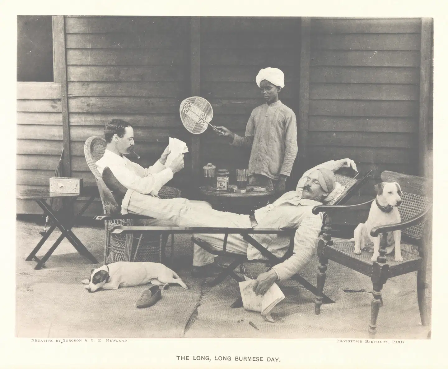 Fotografi fra serien »A Subaltern’s Life in Burma«, taget af den britiske kaptajn og kirurg A G E Newland. FOTO: NATIONAL MEDIA MUSEUM/ROYAL PHOTOGRAPHIC SOCIETY/GETTY IMAGES