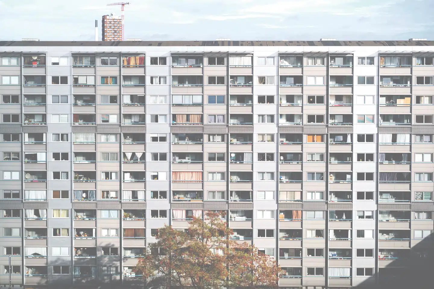 I dag bor der 1.504 personer i det det almene 70'er-byggeri. FOTO: SOFIA BUSK