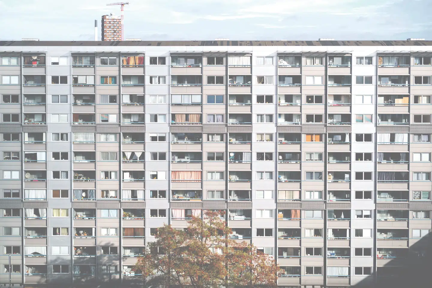 I dag bor der 1.504 personer i det det almene 70'er-byggeri. FOTO: SOFIA BUSK