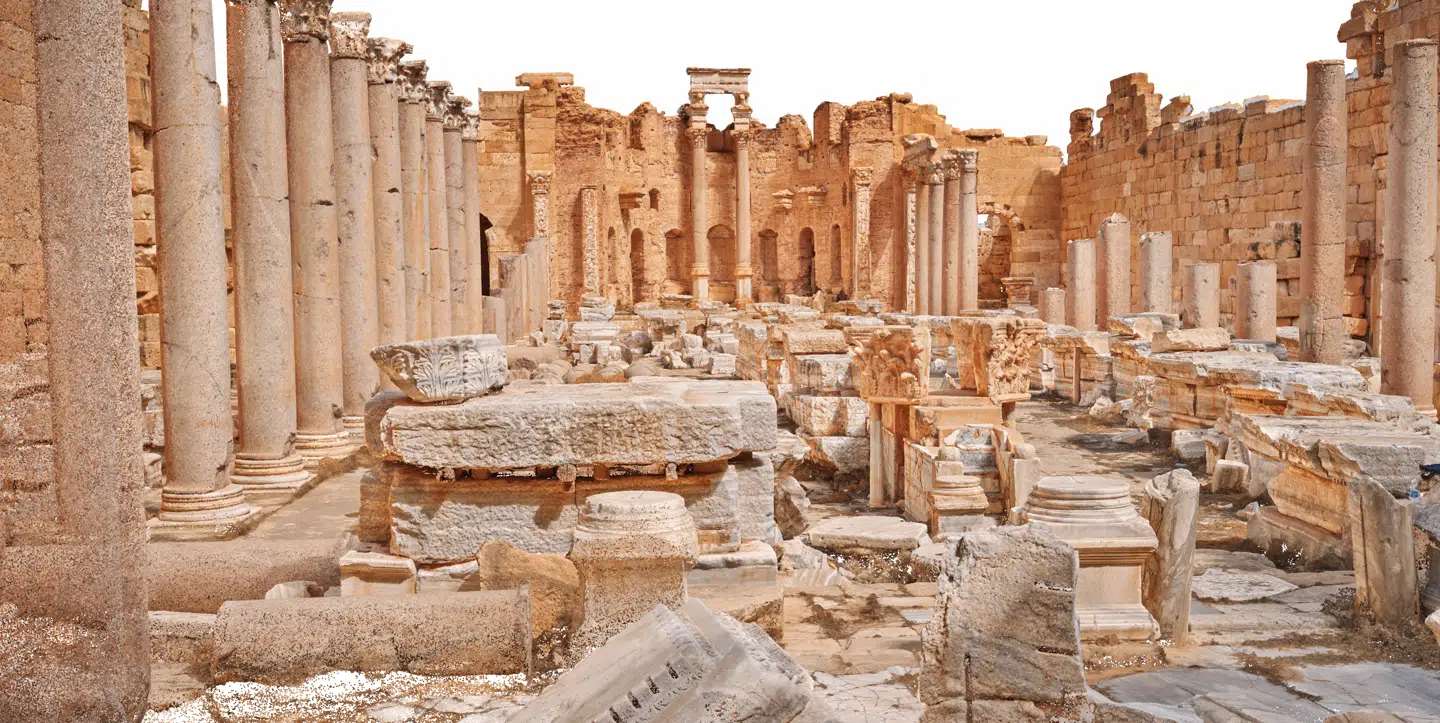 FOTO: LEPTIS MAGNA. FDO ICONEM/MAFL/DOA