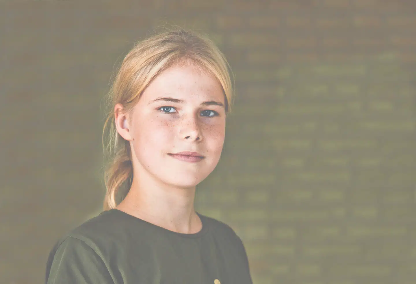 Karla går også til karate og er en af de bedste i Danmark i sin aldersgruppe. FOTO: MATHIAS CHRISTENSEN