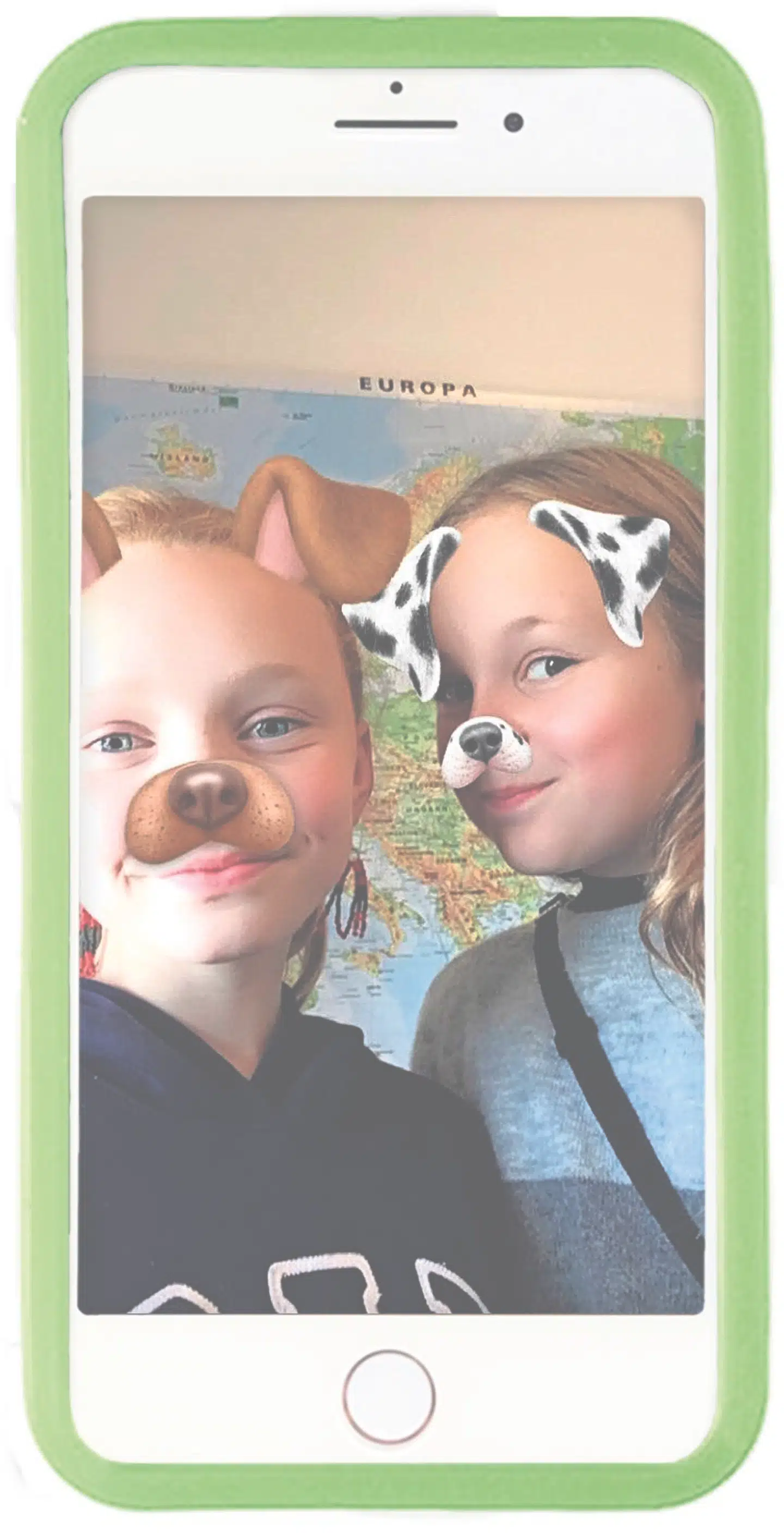 Flora og hendes veninde.