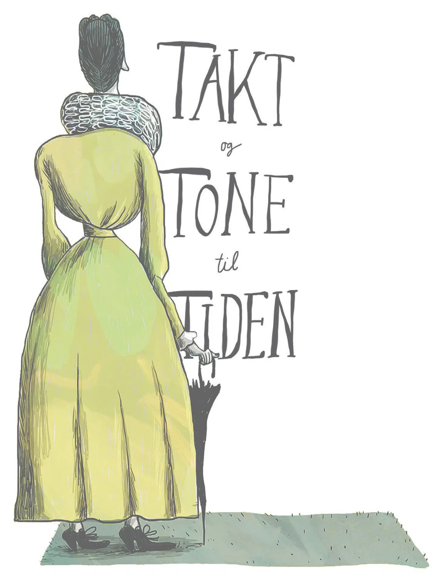 ILLUSTRATION: MIA MOTTELSON. UDSNIT FRA BOGENS OMSLAG.
