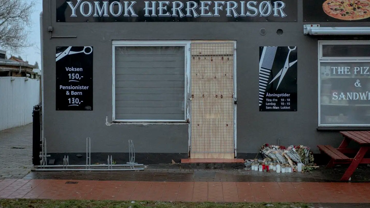 To måneder før, der blev stukket ild på Frisør Yomok i Rødovre, blev der begået et voldsomt drab i samme butik.