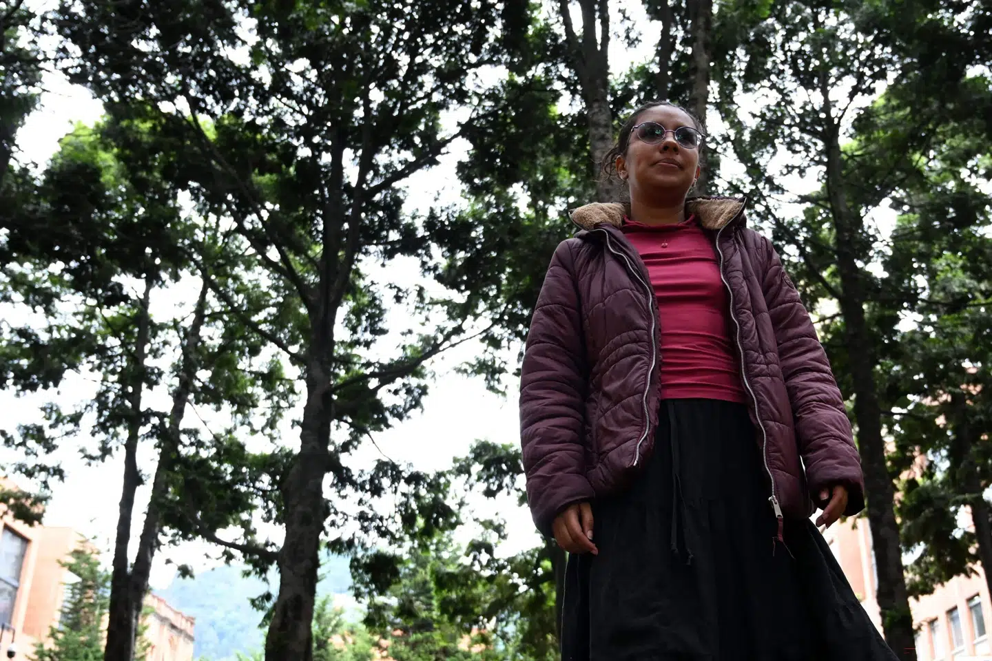 Nadia Umana, en 35-årig sociolog, som har måttet flygte fra sit hjem i det nordlige Colombia, fortæller fra sit nye hjem i hovedstaden Bogotá om, hvordan hendes kolleger blev dræbt af oprørsstyrker.