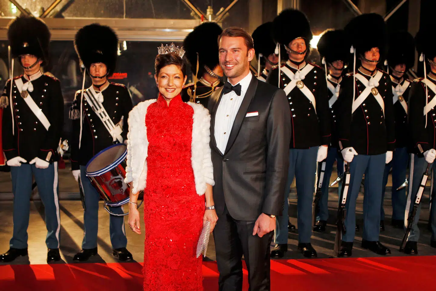 Martin Jørgensen var med til flere royale begivenheder som grevinde Alexandras mand - såsom dronning Margrethes 40 års regentjubilæum. Men det viste sig siden, at han havde fuppet hende for ikke mindst hendes apanage under deres ægteskab.