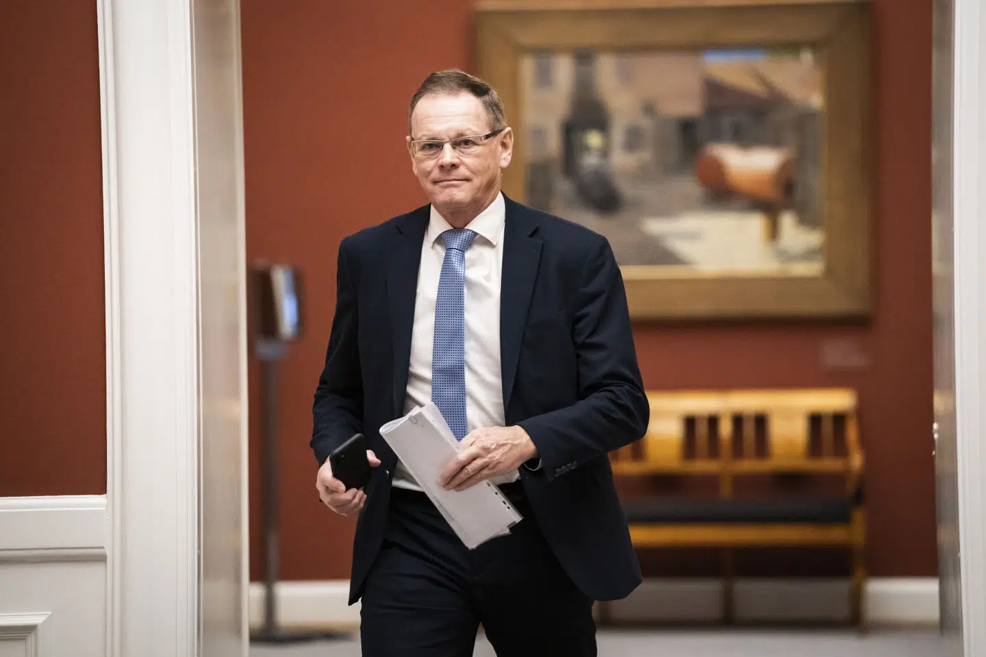 Erling Bonnesen, landbrugs- og miljøordfører for Venstre, synes det er en god idé at lægge en CO2-afgift på varer i køledisken. Det siger han til Jyllands-Posten (Arkivfoto).