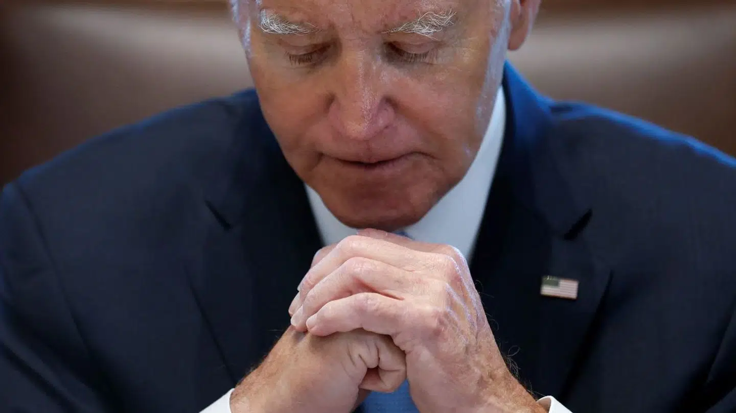 Omfattende strejke truer i USA. På billedet: Præsident Joe Biden.