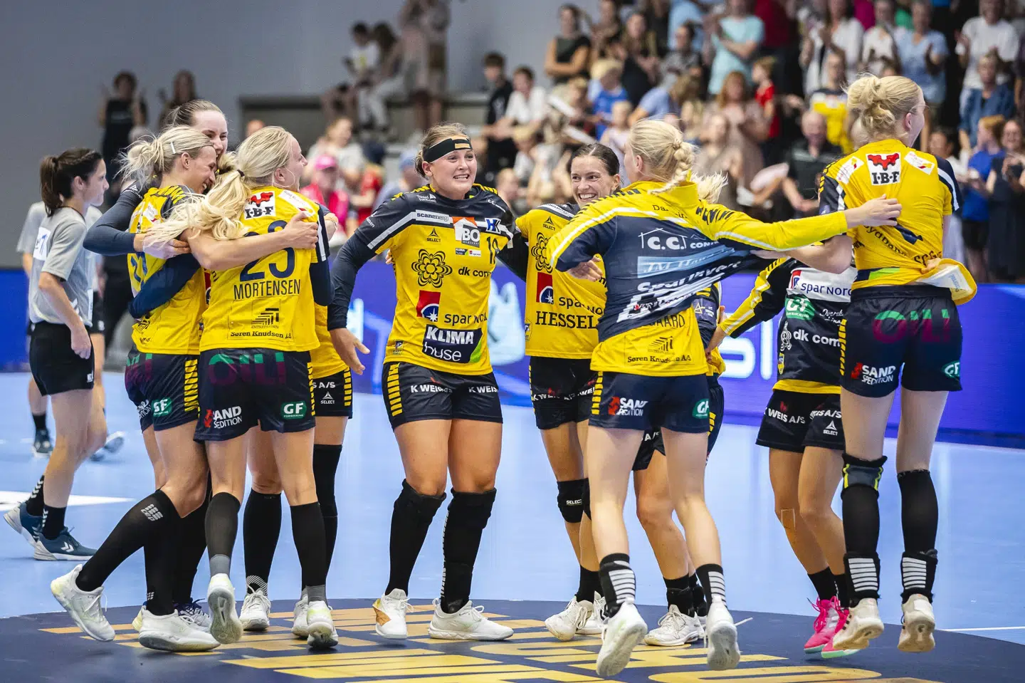 Ikast Håndbold har taget fire af fire mulige point efter to kampe i Champions League. (Arkivfoto).