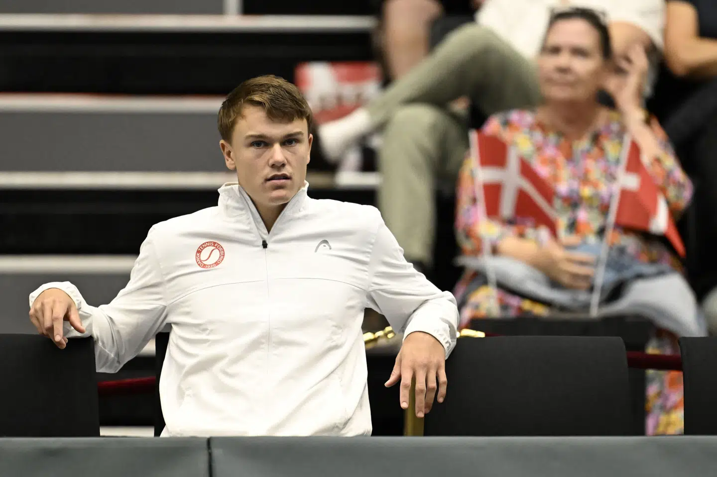 Holger Rune og Danmark tabte Davis Cup-kampen mod Brasilien.