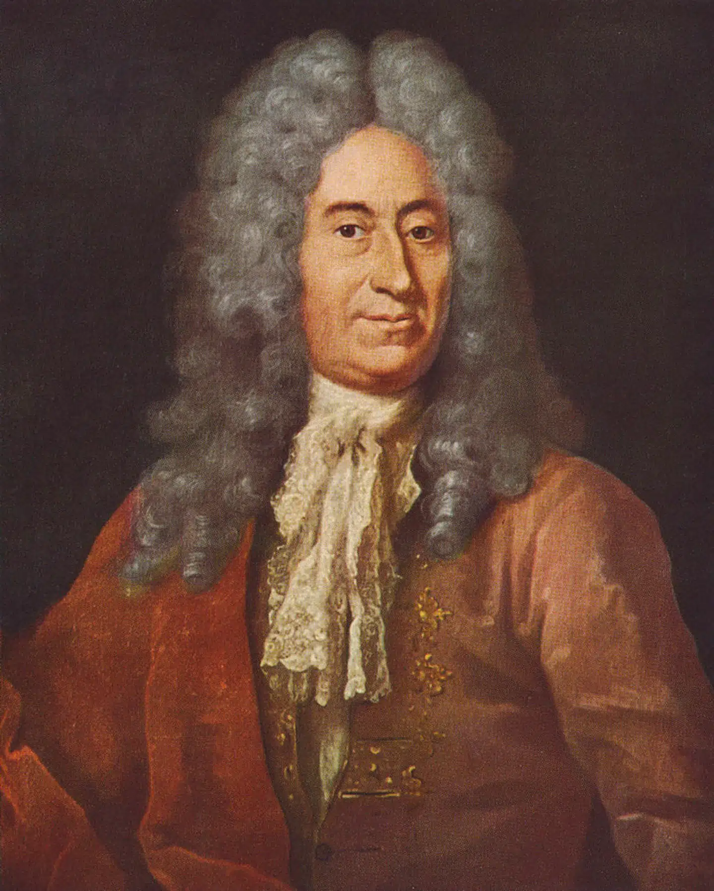 Ole Rømer. Maleri: Jacob Coning, ca. 1700