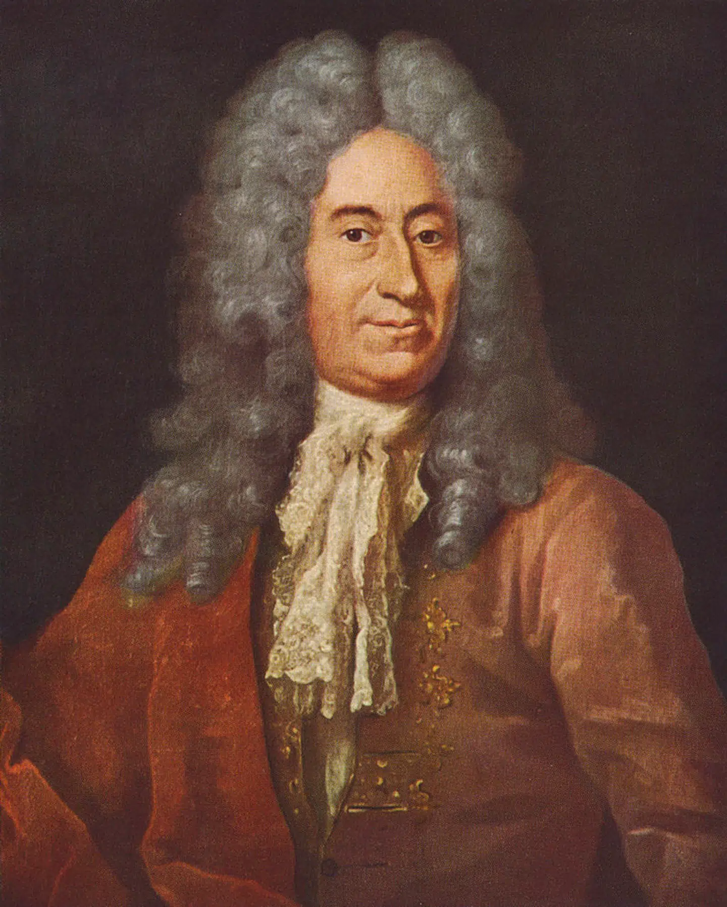 Ole Rømer. Maleri: Jacob Coning, ca. 1700