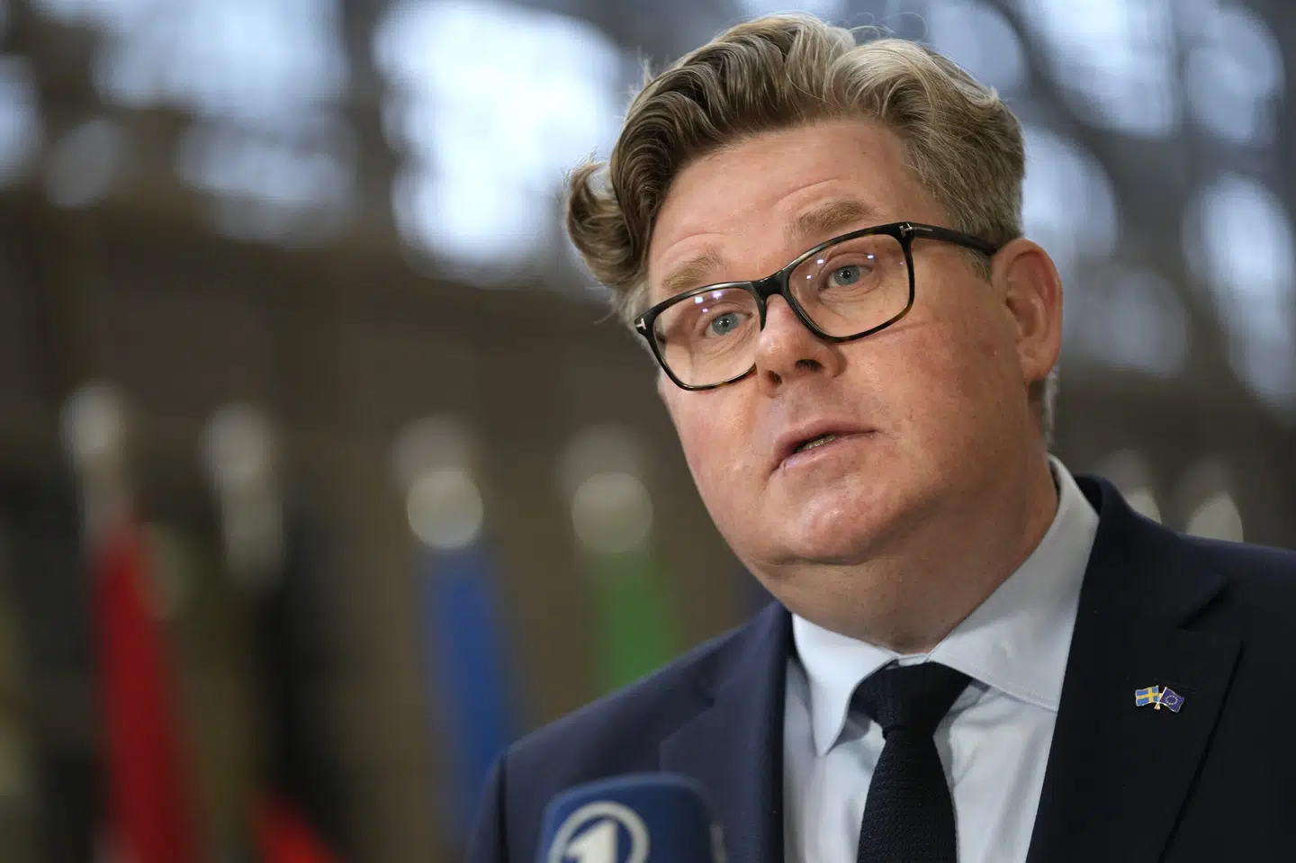 Den svenske justitsminister Gunnar Strömmer. (Arkivfoto).