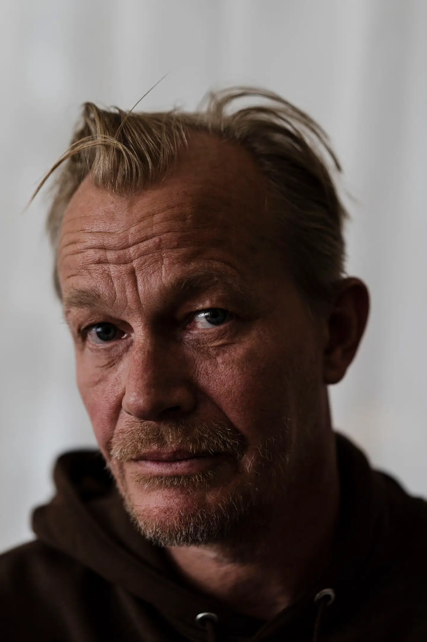 Fotograf Jan Grarup fotograferet i hans lejlighed på Østerbro.