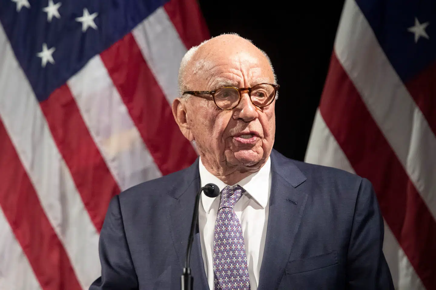 Rupert Murdoch er hovedaktionær, bestyrelsesformand og direktør for Fox News-koncernen. Murdoch ejede i begyndelsen aviser, magasiner og tv-stationer i hjemlandet Australien, men ekspanderede senere til Storbritannien, USA og Asien.