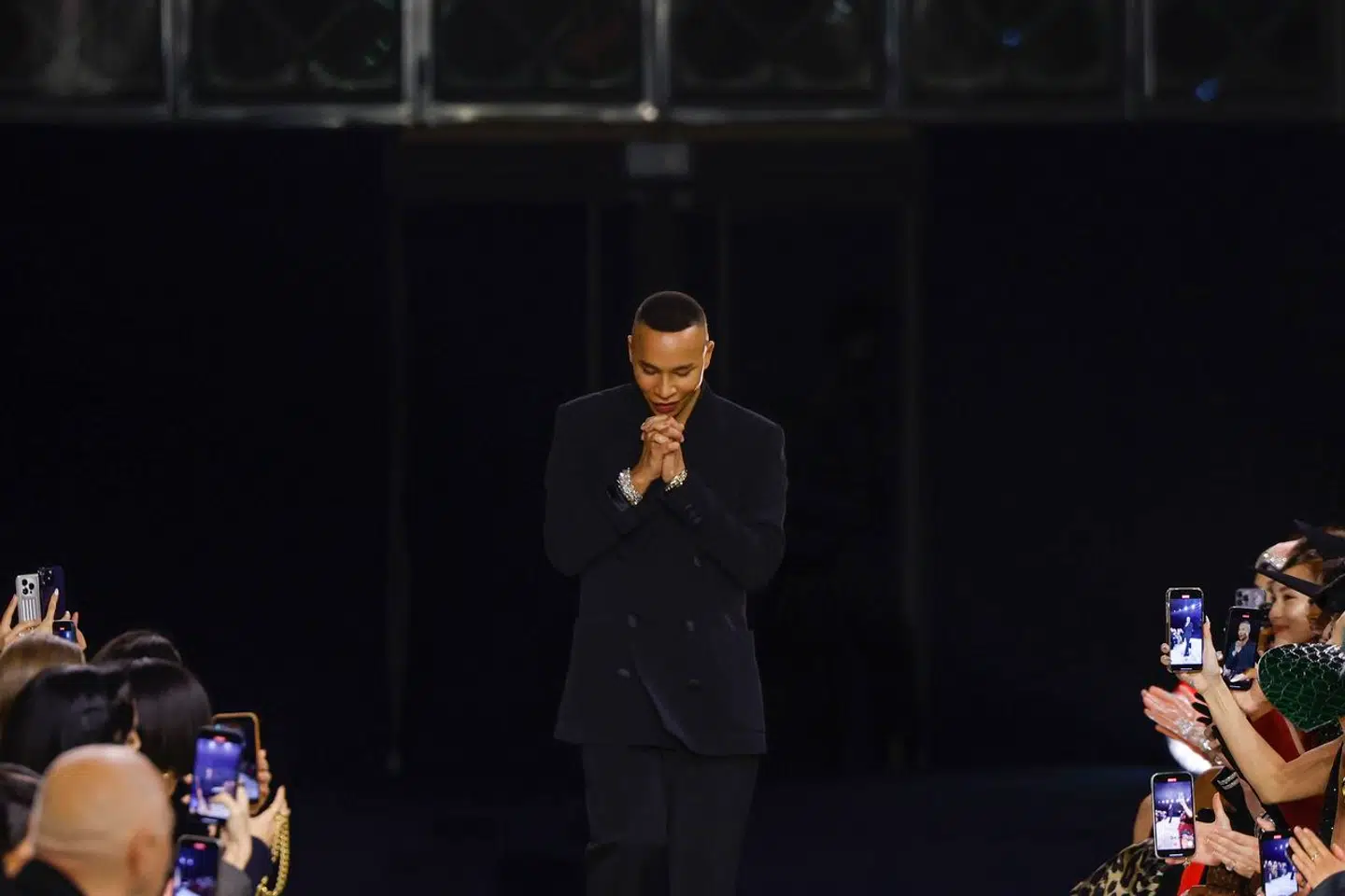 38-årige Olivier Rousteing blev kreativ direktør for Balmain, da han var 25.