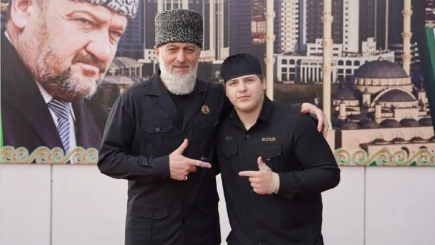 Adam Delimkhanov og Adam Kadyrov.