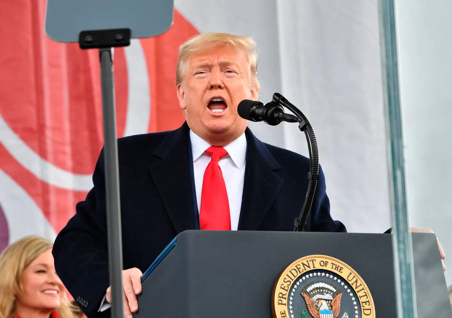 I januar 2020 talte Donald Trump til den årlige abortmodstands-demonstration, »March for Life«. Nu er ekspræsidenten blevet mere moderat.