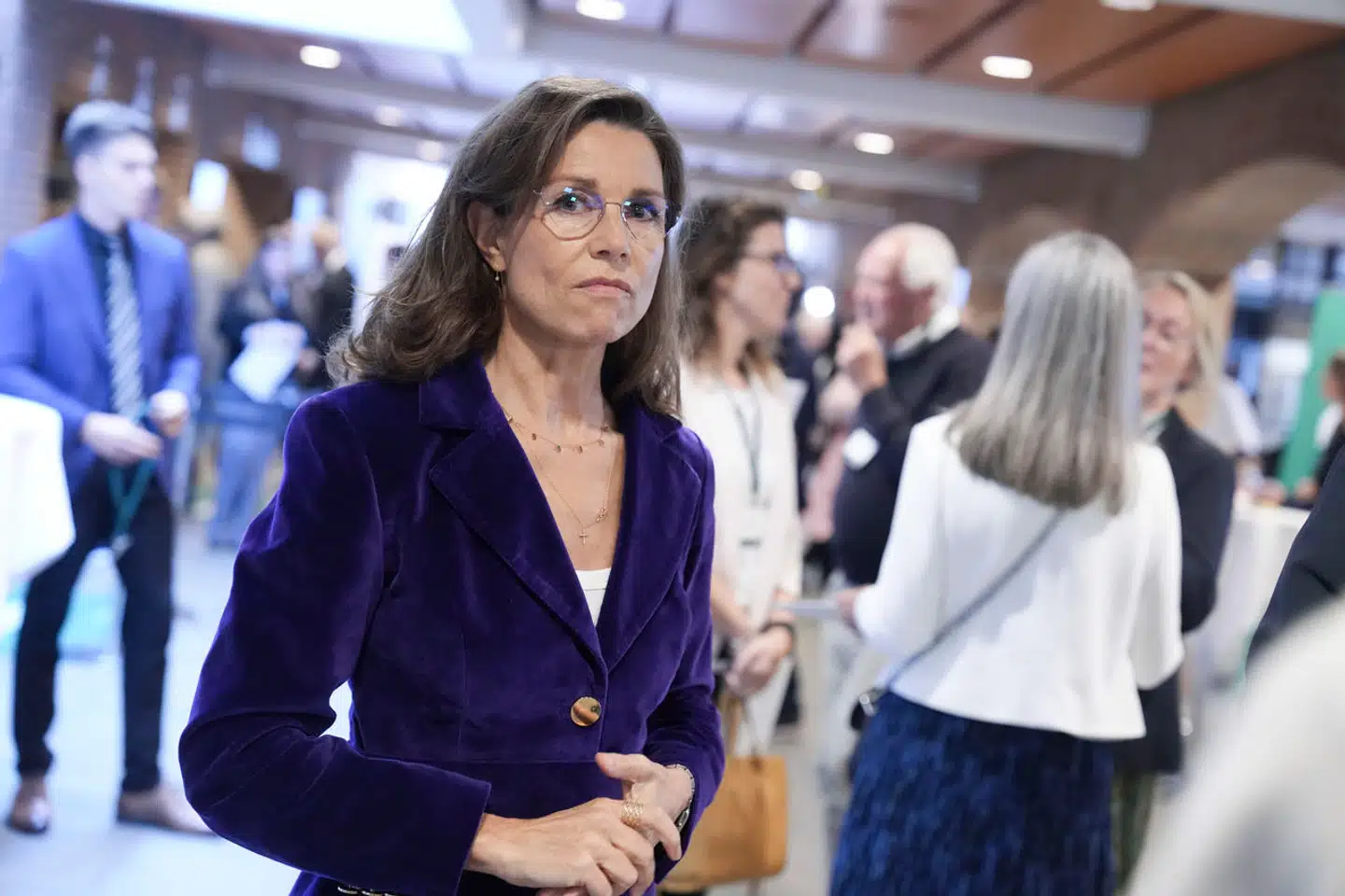 Pernille Weiss spiller en hovedrolle under det Konservative Folkepartis landsråd i Herning Kongrescenter.