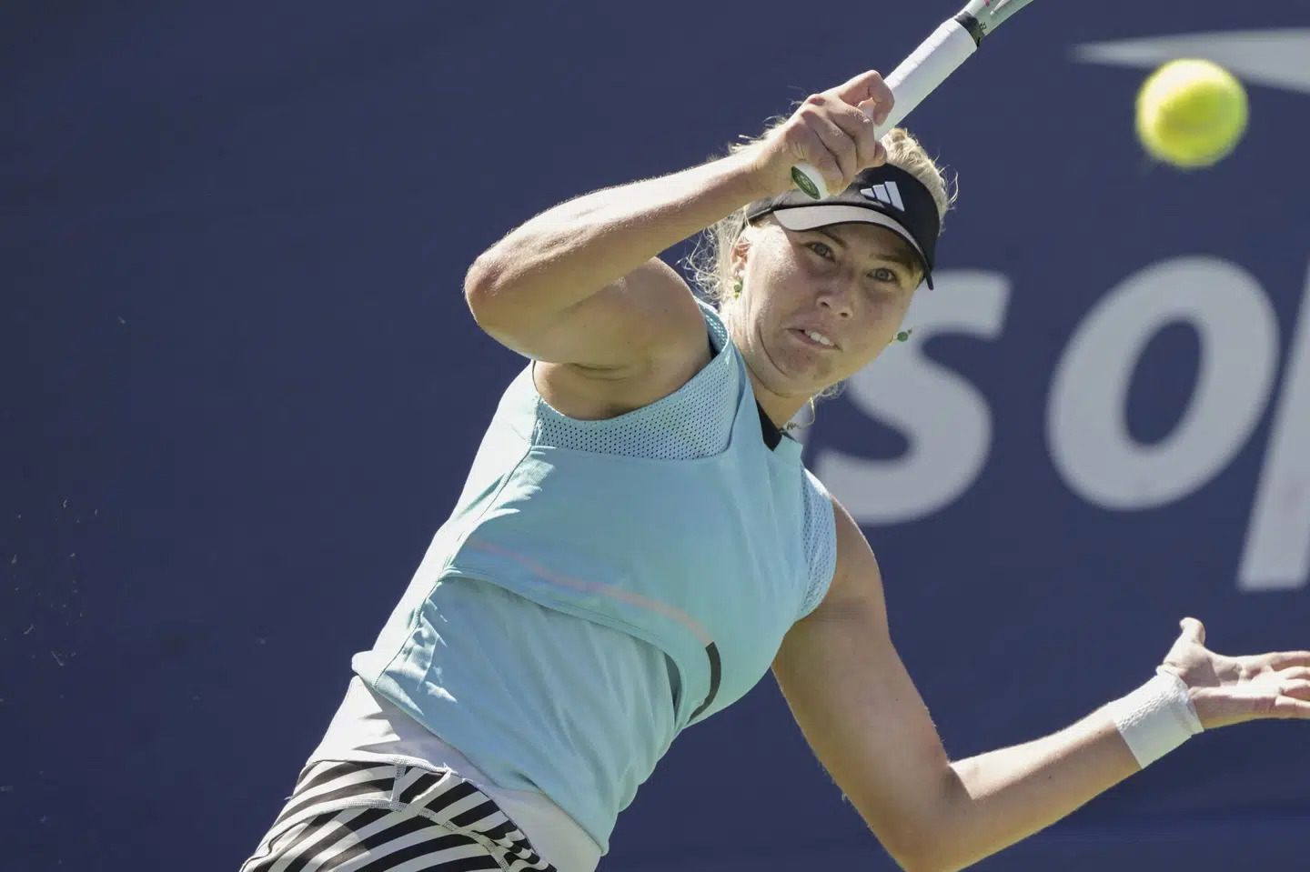 Clara Tauson åbnede kinesisk turnering med sikker sejr. (Arkivfoto).