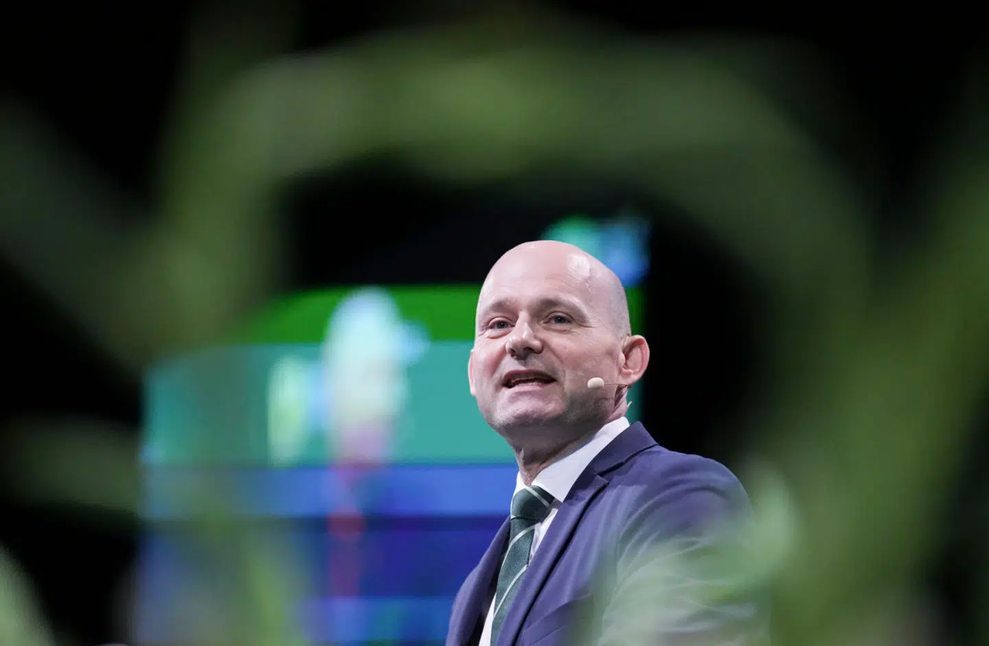 Søren Pape Poulsen holder tale på Landsrådet. Der skete det forunderlige i weekenden, at et politisk parti satte familien i centrum for sin politik.