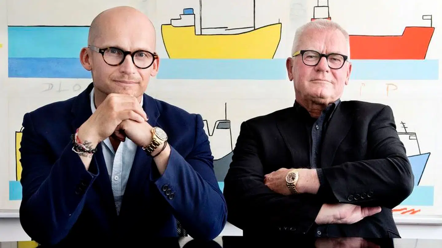 Christian Stadil og hans far Thor Stadil.