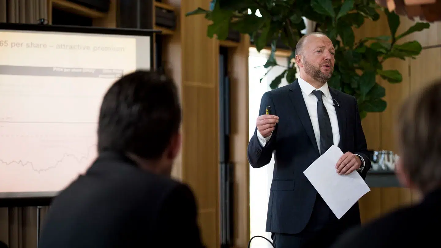 Jeff Gravenhorst har tidligere været ISS-topchef, men skal nu stå i spidsen for Coop (Foto: Mads Joakim Rimer Rasmussen/Scanpix 2017)