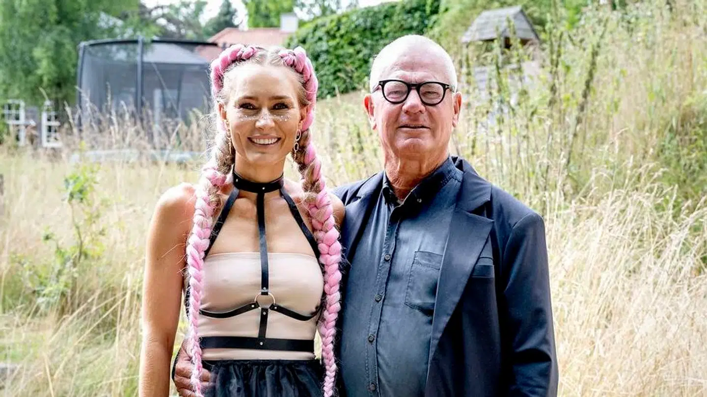 Christian Stadils kone, Alice Stadil, sammen Thor Stadil.