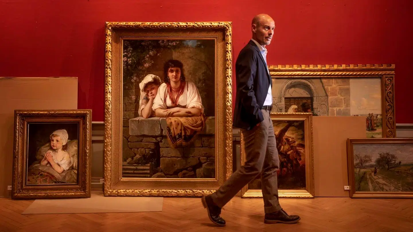 Administrerende direktør i Bruun Rasmussen, Jakob Dupont, i virksomhedens nu lukkede lokaler i Bredgade i København.