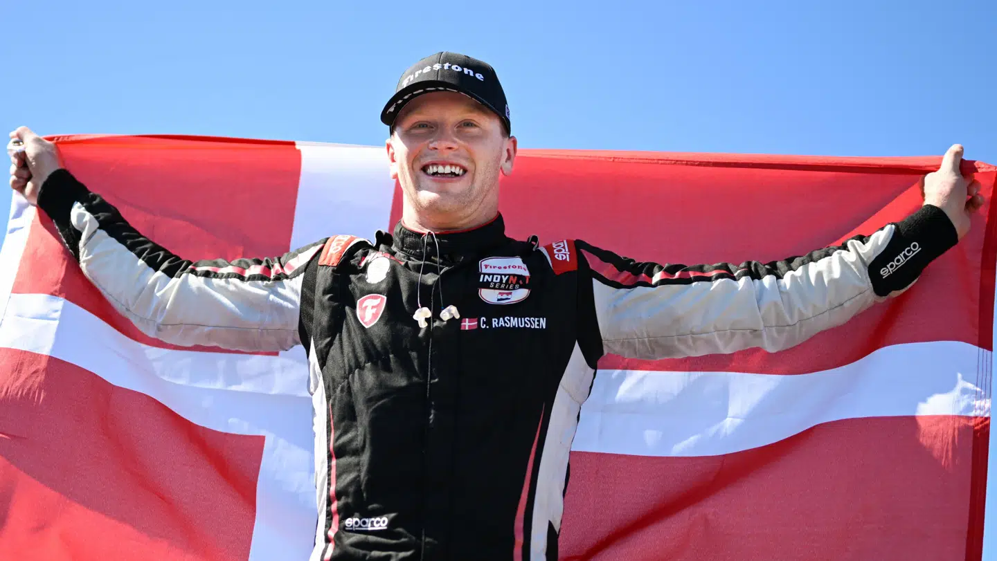 Christian Rasmussen tog søndag en kæmpe sejr i USA.