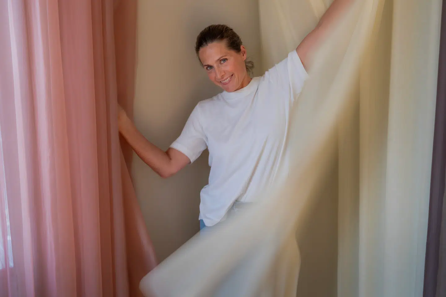 »Vi lever fandeme så kontrolleret, og alt er så ordentligt. Og det er rigtig dejligt også at kunne slippe tøjlerne nogle gange. Bare læne sig tilbage og overgive sig til sig selv og sin krop,« lyder det fra stifteren bag Rudolph Care, Andrea Elisabeth Rudolph.