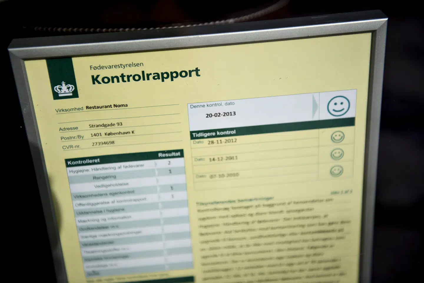 Ifølge fødevaredirektør i Fødevarestyrelsen, Tejs Binderup, skaber teksten på de nuværende kontrolrapporter mere forvirring end gavn. (Arkivfoto).