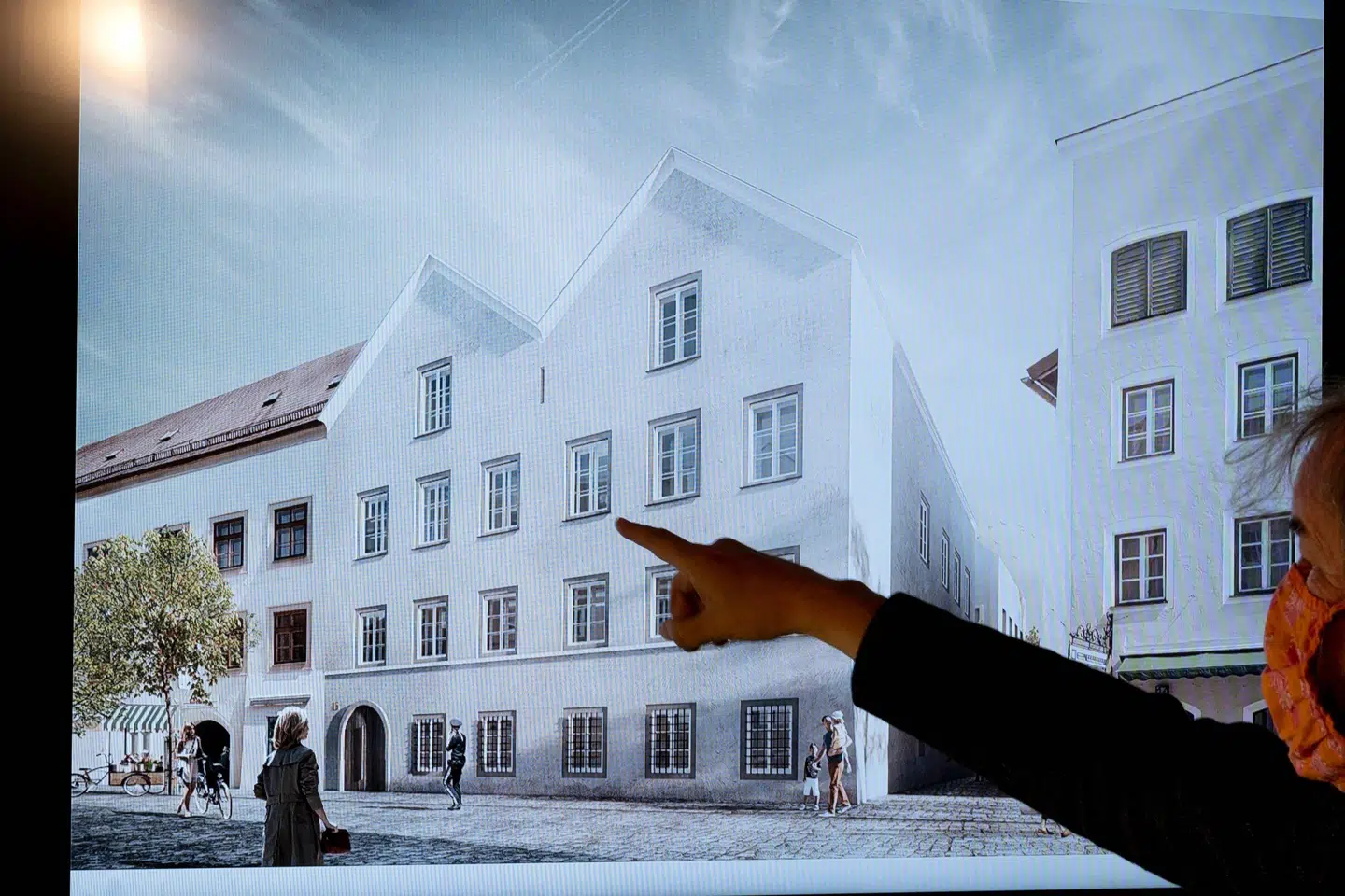 Det østrigske indenrigsministerium præsenterede allerede i juni 2020 planerne for, hvad der skal ske med det hus, hvor nazilederen Adolf Hitler blev født i 1889. (Arkivfoto)