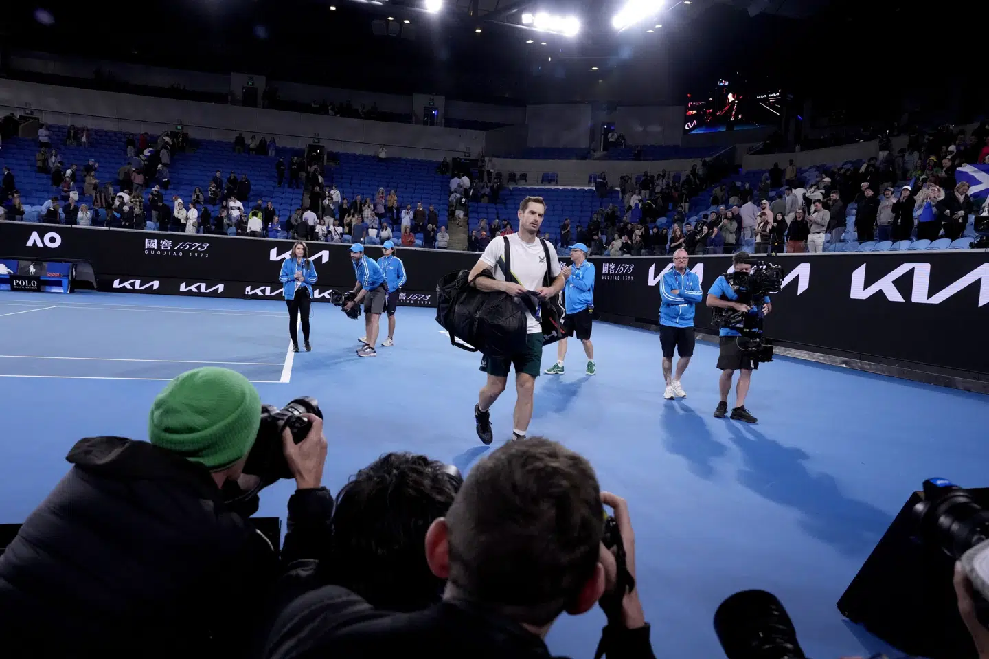 Andy Murray spillede ved Australian Open i år en kamp, der først sluttede omkring klokken fire om natten lokal tid.