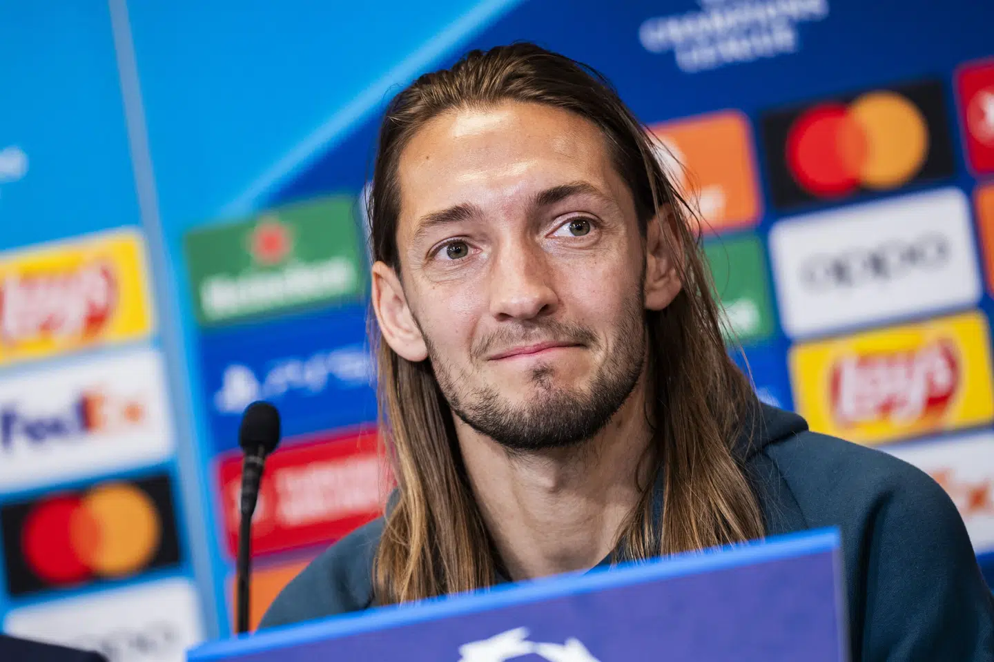 Rasmus Falk har fået tredjeflest spilleminutter blandt FCK's spillere i denne sæson.