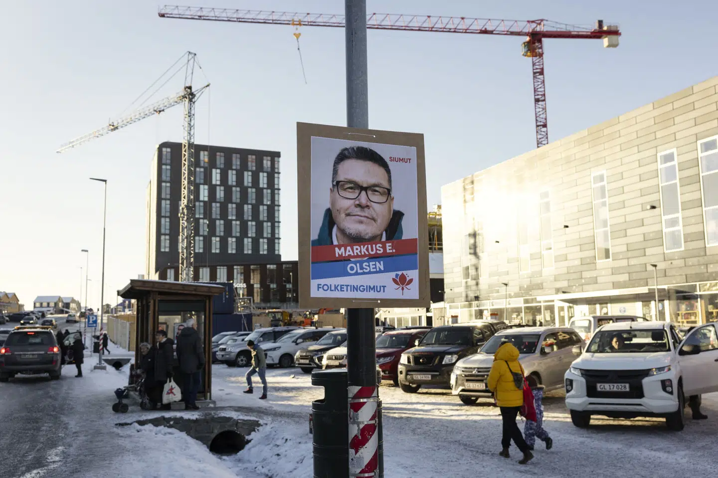 Markus E. Olsen fra Siumut mener, der kan gå pointer tabt, hvis han taler på dansk. (Arkivfoto).