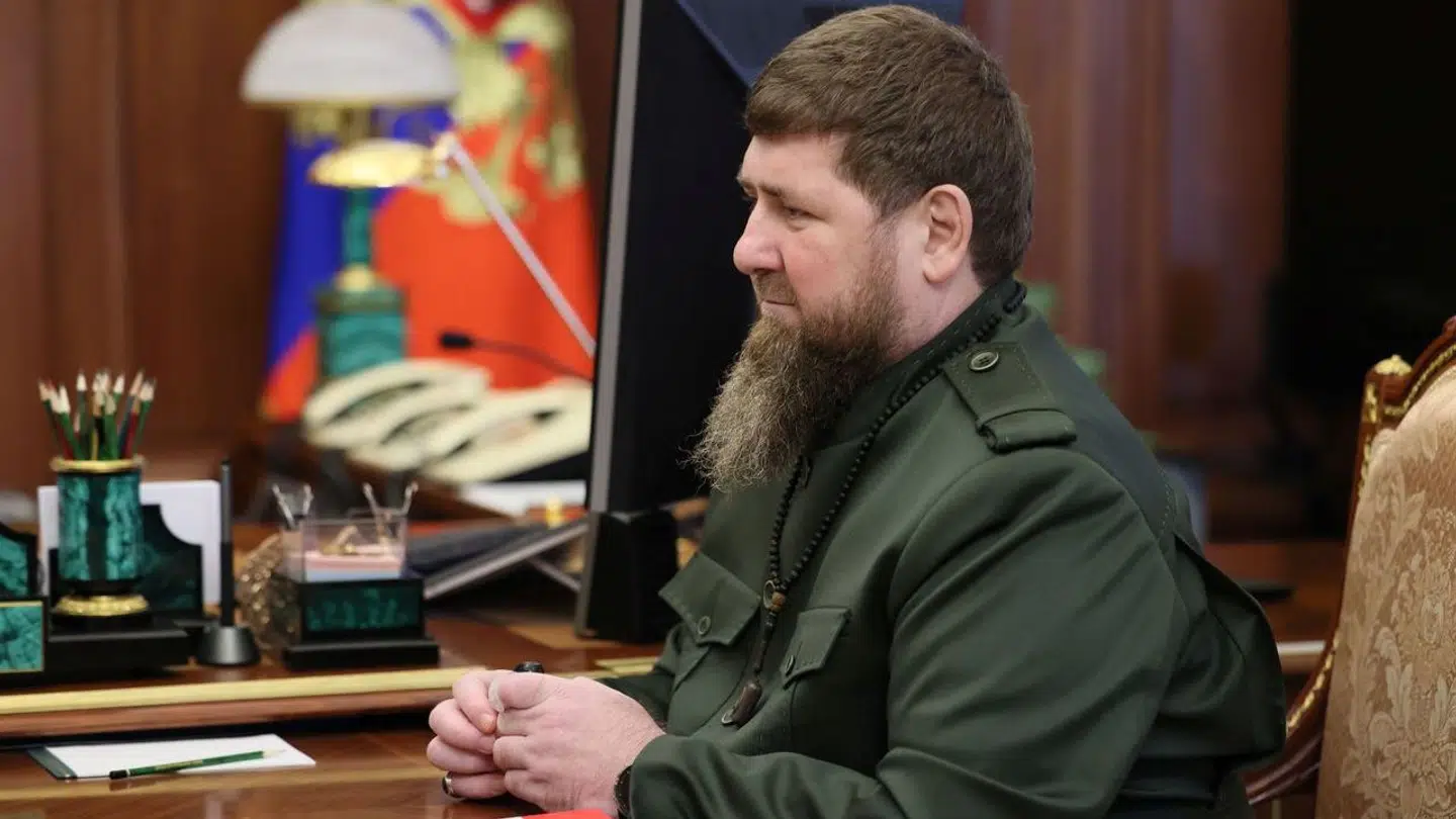 Ramzan Kadyrov er præsident i Tjetjenien.